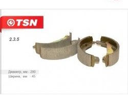 Колодки барабанного тормоза TSN Opel Astra H универсал рестайлинг (2007-2015)