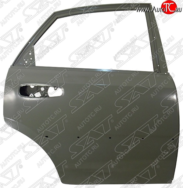 9 299 р. Правая дверь задняя SAT Chevrolet Lacetti седан (2002-2013) (Неокрашенная)  с доставкой в г. Вологда