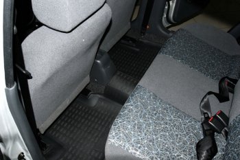 2 299 р. Комплект ковриков в салон Element Chevrolet Lanos T100 седан (2002-2017)  с доставкой в г. Вологда. Увеличить фотографию 3