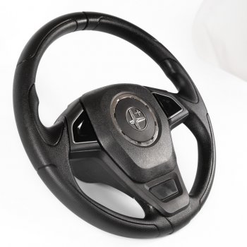 2 799 р. Рулевое колесо Кельт Премиум (Ø380 мм)  Chevrolet Niva  2123 (2002-2020), Лада 2110 (1995-2007), Лада 2111 (1998-2009), Лада 2112 (1999-2009), Лада 2123 (Нива Шевроле) (2002-2021), Лада Калина ( 1118,  1117,  1119,  2192,  2194) (2004-2018), Лада Калина Спорт ( 1119,  2192) (2008-2018), Лада Нива Трэвел (2021-2025), Лада Приора ( 2170,  2171,  2172,  21728) (2007-2018) (Черный)  с доставкой в г. Вологда. Увеличить фотографию 2
