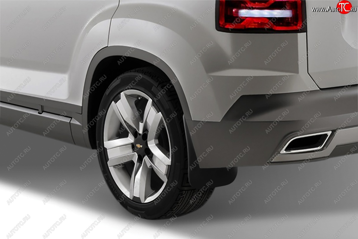 4 799 р. Брызговики задние Frosch Chevrolet Orlando (2011-2018)  с доставкой в г. Вологда