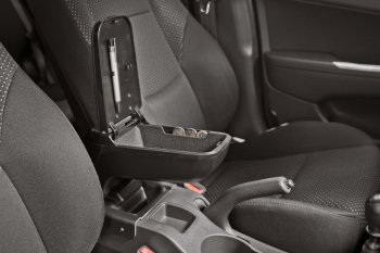 10 899 р. Подлокотник Armster 2 Chevrolet Spark M300 дорестайлинг (2010-2015) (Silver)  с доставкой в г. Вологда. Увеличить фотографию 6