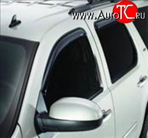 3 399 р. Дефлекторы окон (ветровики) Novline 4 шт Chevrolet Tahoe GMT900 5 дв. (2006-2013)  с доставкой в г. Вологда