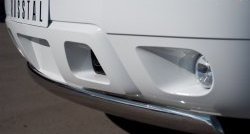 18 099 р. Защита переднего бампера (Ø75х42 мм, нержавейка) Russtal Chevrolet Tracker (2013-2015)  с доставкой в г. Вологда. Увеличить фотографию 3