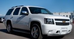18 099 р. Защита переднего бампера (Ø75х42 мм, нержавейка) Russtal Chevrolet Tracker (2013-2015)  с доставкой в г. Вологда. Увеличить фотографию 4