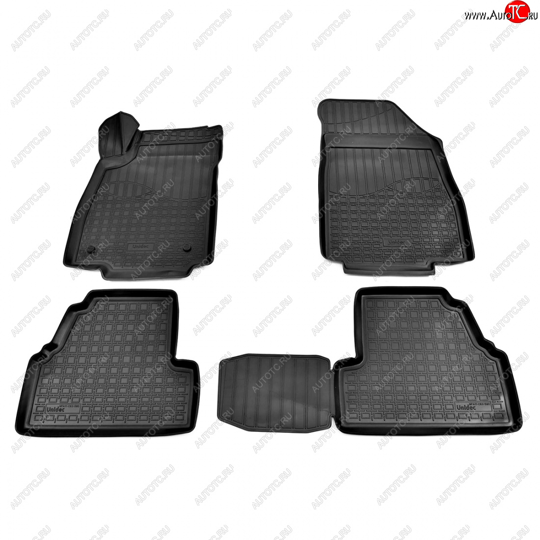 2 699 р. Коврики салона Norplast Unidec Chevrolet Tracker (2013-2015) (черные)  с доставкой в г. Вологда