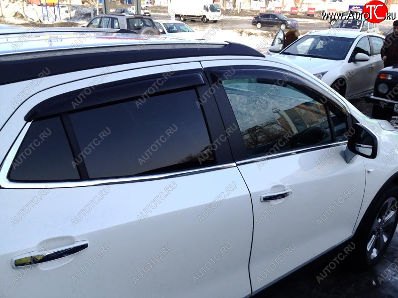 2 899 р. Дефлектора окон SIM (Premium) Opel Mokka (2020-2025)  с доставкой в г. Вологда