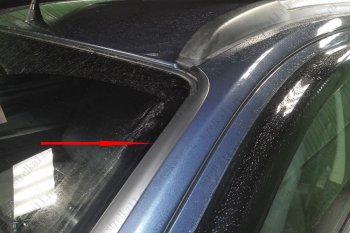 1 699 р. Водостоки лобового стекла Стрелка 11 Chevrolet Trailblazer GM800 дорестайлинг (2012-2016)  с доставкой в г. Вологда. Увеличить фотографию 5