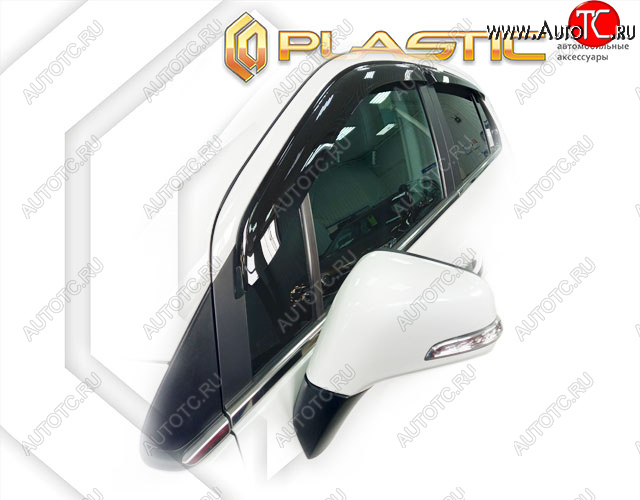1 999 р. Дефлектора окон (США, Южная Корея) CA-Plastic  Chevrolet Trax (2016-2022) джип рестайлинг (classic полупрозрачный)  с доставкой в г. Вологда
