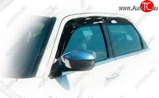 1 899 р. Дефлектора окон CA-Plastiс  Chrysler 300C  LD седан (2011-2015) дорестайлинг (Classic полупрозрачный)  с доставкой в г. Вологда