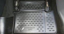 8 749 р. Коврики в салон Element 4 шт. (полиуретан, бежевые) Chrysler 300C LX седан (2004-2011)  с доставкой в г. Вологда. Увеличить фотографию 2