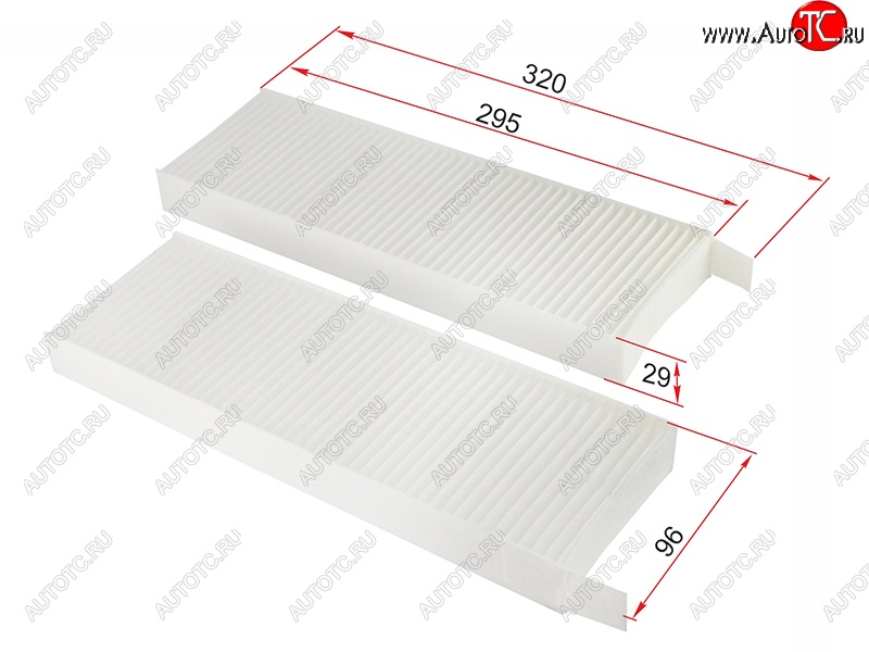 267 р. Фильтр салонный (комплект) SAT  CITROEN Berlingo  B9 (2008-2022), CITROEN C4 picasso ( UD,  3D) (2006-2018), CITROEN DS5  PF2 (2011-2015), Peugeot 3008 (2009-2017), Peugeot 5008  T8 (2009-2016), Peugeot Partner  B9 (2008-2015)  с доставкой в г. Вологда