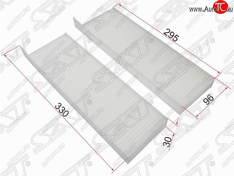 419 р. Фильтр салонный SAT (330х96х30 mm)  CITROEN Berlingo  B9 (2008-2022), CITROEN C4  B7 (2011-2018), CITROEN C4 Grand Picasso (2006-2014), CITROEN C4 picasso  UD (2006-2014), CITROEN DS5  PF2 (2011-2015), Peugeot 3008 (2009-2017), Peugeot 5008  T8 (2009-2016), Peugeot Partner  B9 (2008-2015)  с доставкой в г. Вологда