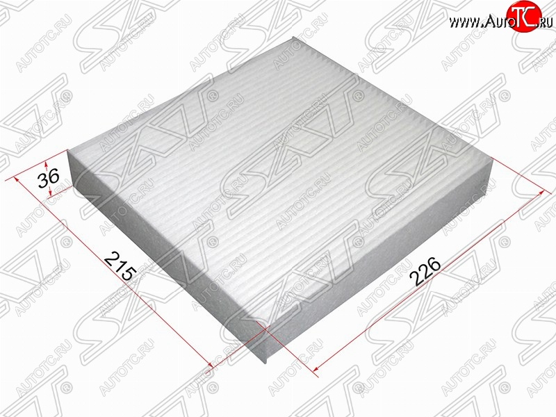 267 р. Фильтр салонный SAT (226х215х36 mm)  CITROEN Berlingo  M59 (2002-2012), CITROEN Xsara ( N0,  N1) (1997-2005), Peugeot Partner  M49/M59 (1997-2008)  с доставкой в г. Вологда
