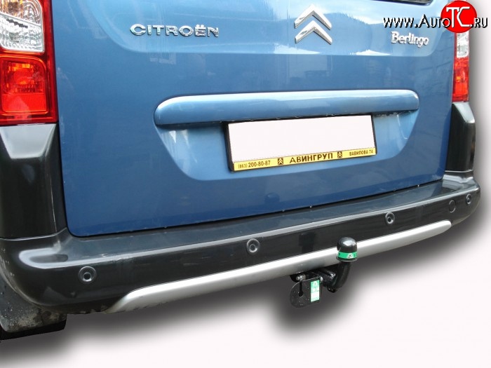 70 999 р. Фаркоп Лидер Плюс  CITROEN Berlingo  B9 (2008-2016), Peugeot Partner  Tepee (2008-2015) (Без электропакета)  с доставкой в г. Вологда