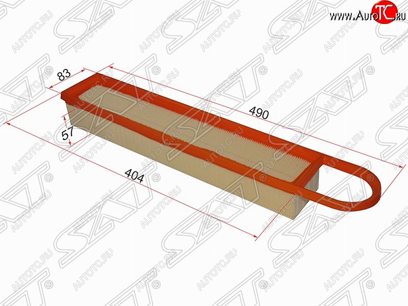 359 р. Фильтр воздушный двигателя SAT (490/404х83х57 mm) CITROEN C3 дорестайлинг (2009-2015), CITROEN C4 B7 (2011-2018), CITROEN DS3 PF1 (2009-2016), Peugeot 207 ( WK, WA, WC) (2006-2012), Peugeot 3008 (2013-2017), Peugeot 308 T7 (2007-2014) с доставкой в г. Вологда Увеличить фотографию 1 359 р. Фильтр воздушный двигателя SAT (490/404х83х57 mm) CITROEN C3 дорестайлинг (2009-2015), CITROEN C4 B7 (2011-2018), CITROEN DS3 PF1 (2009-2016), Peugeot 207 ( WK, WA, WC) (2006-2012), Peugeot 3008 (2013-2017), Peugeot 308 T7 (2007-2014) с доставкой в г. Вологда