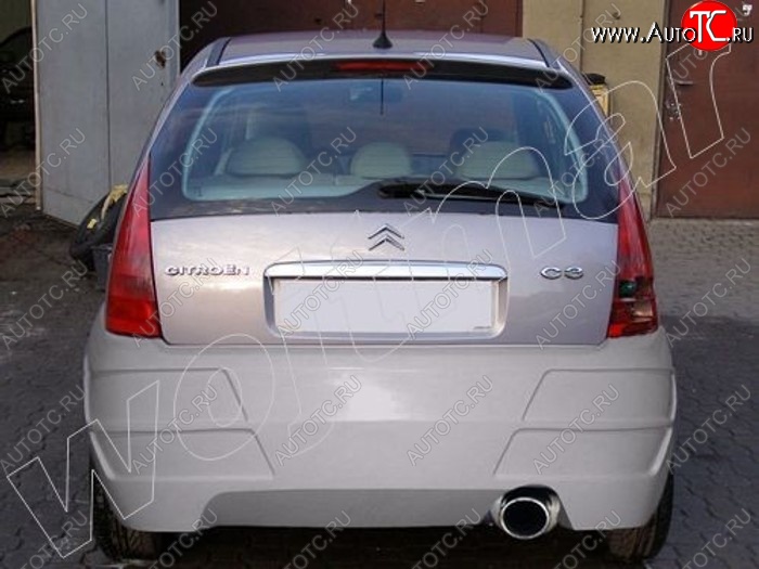 25 899 р. Задний бампер R1 CITROEN C3 FC/FN хэтчбэк (2002-2009)  с доставкой в г. Вологда