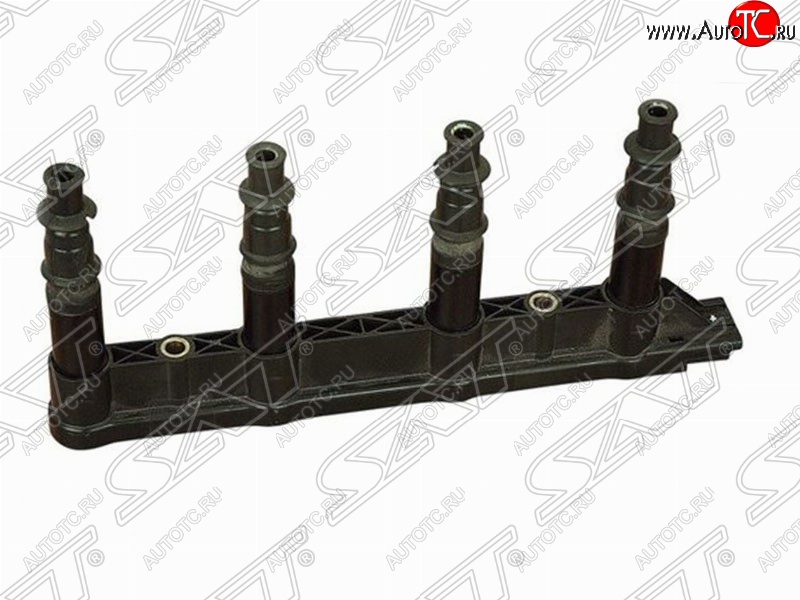 4 199 р. Катушка зажигания (1,4) SAT Peugeot 206 седан 2B рестайлинг (2006-2009)  с доставкой в г. Вологда