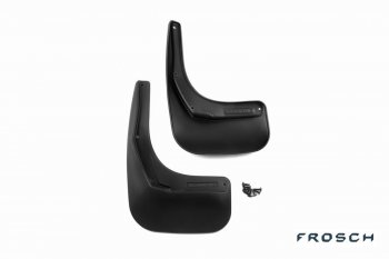 4 799 р. Задние брызговики Frosch CITROEN C4 B7 седан рестайлинг (2015-2022)  с доставкой в г. Вологда. Увеличить фотографию 2