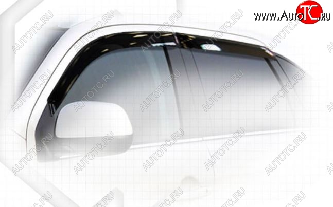 2 079 р. Дефлектора окон CA-Plastiс  CITROEN C4 aircross (2012-2017) (Classic полупрозрачный)  с доставкой в г. Вологда