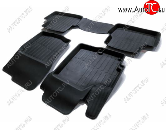 699 р. Комплект ковриков салона Element CITROEN C4 aircross (2012-2017)  с доставкой в г. Вологда