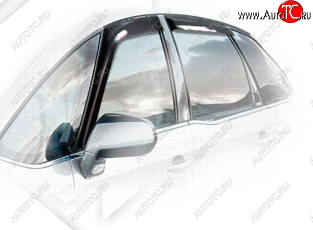 1 999 р. Дефлектора окон CA-Plastiс  CITROEN C4 picasso  UD (2006-2014) минивэн (Classic полупрозрачный)  с доставкой в г. Вологда
