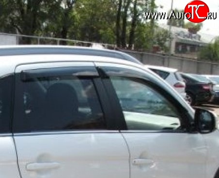 999 р. Комплект дефлекторов окон (ветровиков) 4 шт. Russtal CITROEN C4 aircross (2012-2017)  с доставкой в г. Вологда