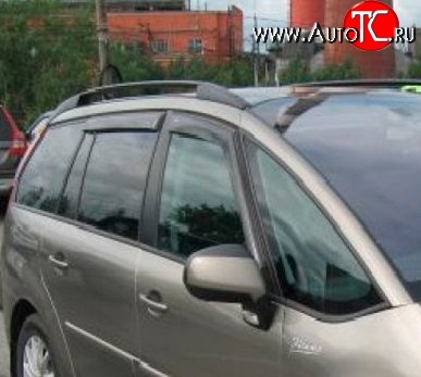999 р. Комплект дефлекторов окон (ветровиков) 4 шт. Russtal CITROEN C4 picasso UD минивэн (2006-2014)  с доставкой в г. Вологда