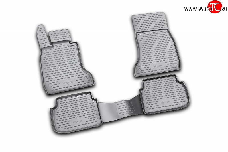 3 199 р. Комплект ковриков в салон Element-Autofamily 4 шт. (полиуретан) CITROEN C4 picasso UD минивэн (2006-2014)  с доставкой в г. Вологда
