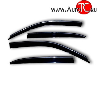 999 р. Комплект дефлекторов окон (ветровиков) 4 шт. (хетчбек, 5 дв.) Russtal CITROEN C5 X40,DC лифтбэк дорестайлинг (2000-2004)  с доставкой в г. Вологда