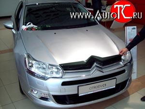 4 599 р. Дефлектор капота NovLine CITROEN C5 RD дорестайлинг, седан (2008-2017)  с доставкой в г. Вологда