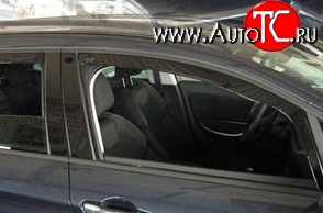 4 499 р. Дефлекторы окон (ветровики) Novline 4 шт. CITROEN C5 RD дорестайлинг, седан (2008-2017)  с доставкой в г. Вологда