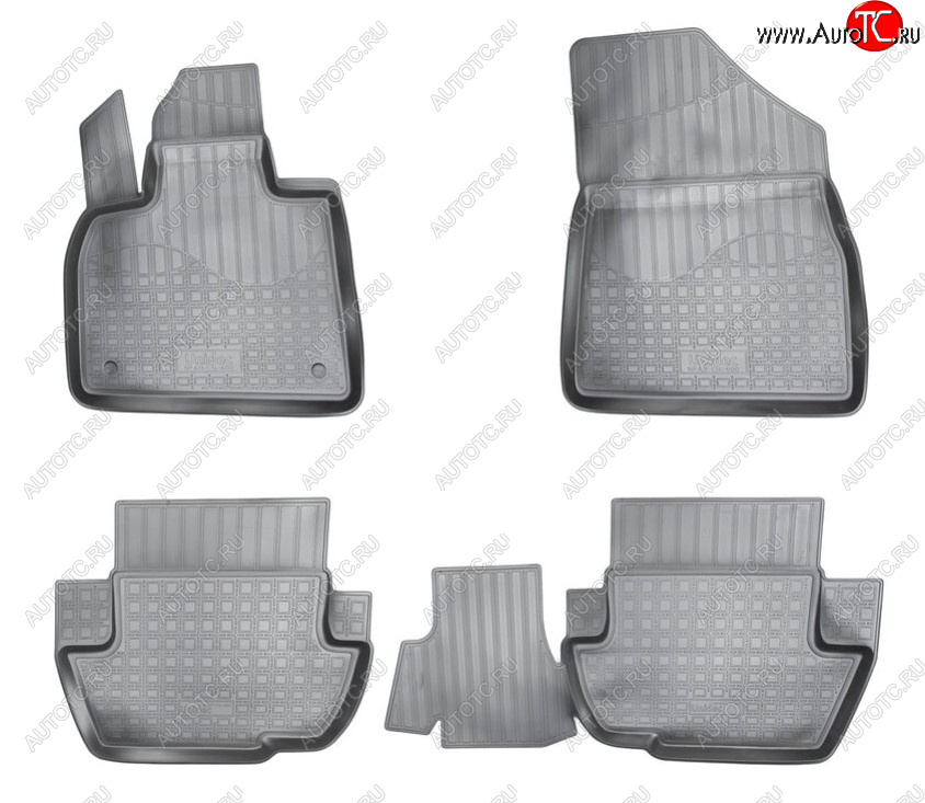 2 189 р. Комплект ковриков в салон Norplast Unidec CITROEN DS5 PF2 хэтчбэк (2011-2015) (Цвет: черный)  с доставкой в г. Вологда