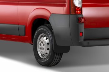 1 249 р. Брызговики Frosch (optimum)  CITROEN Jumper ( 250,  290) (2006-2022), Fiat Ducato  290 (2014-2025), Peugeot Boxer ( 250,  290) (2006-2025) (Задние (с расширителями арок, установка с подкрылками, в пакете))  с доставкой в г. Вологда. Увеличить фотографию 2