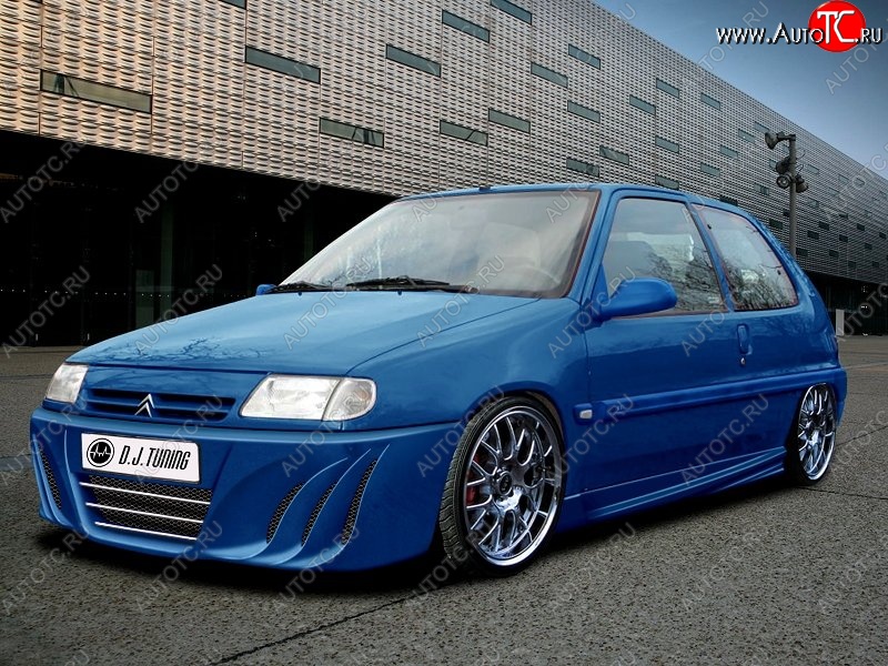12 299 р. Пороги накладки D.J. v1 CITROEN Saxo (1996-2003)  с доставкой в г. Вологда
