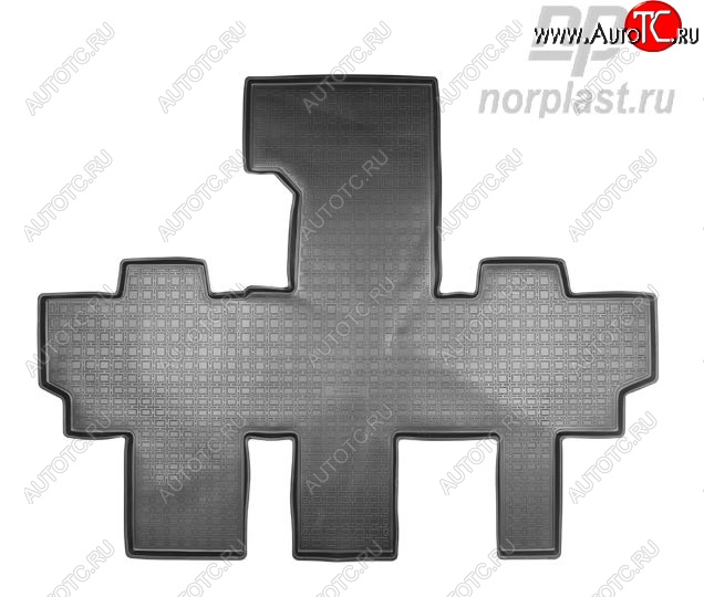 1 599 р. Коврик салонный Business Long Noplast (3-ий ряд) Peugeot Traveller K0 L2 дорестайлинг (2016-2024)  с доставкой в г. Вологда