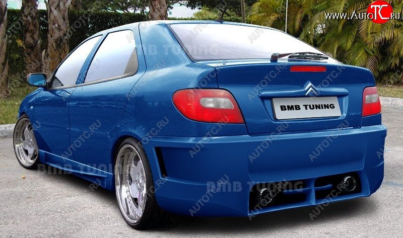 25 899 р. Задний бампер BMB CITROEN Xsara N0 хэтчбэк 3 дв. дорестайлинг (1997-2000)  с доставкой в г. Вологда