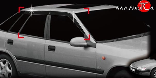 999 р. Дефлектора окон Avtoclover Daewoo Espero (1990-1999)  с доставкой в г. Вологда