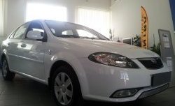 1 539 р. Сетка на бампер Russtal (хром) Daewoo Gentra KLAS седан (2012-2016)  с доставкой в г. Вологда. Увеличить фотографию 4