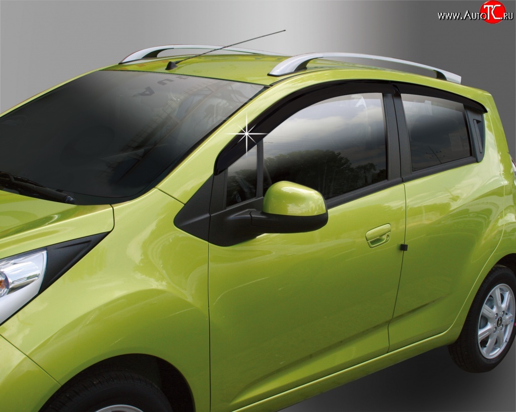 1 099 р. Дефлектора окон Avtoclover Chevrolet Spark M200,250 (2005-2010)  с доставкой в г. Вологда