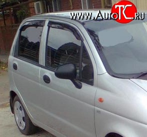 629 р. Дефлекторы окон (ветровики) Novline 4 шт Daewoo Matiz M100 дорестайлинг (1998-2000)  с доставкой в г. Вологда