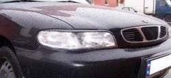 1 299 р. Реснички на фары CT Daewoo Nubira J100 (1997-2000) (Неокрашенные)  с доставкой в г. Вологда. Увеличить фотографию 2