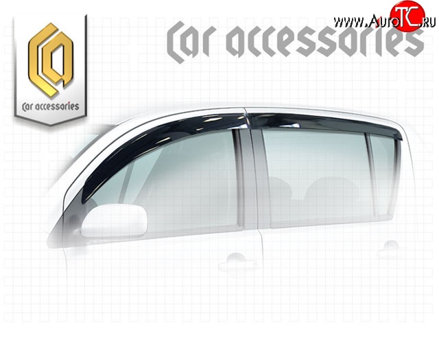 2 199 р. Дефлектора окон (M600S, M601S, M610S) CA-Plastiс  Daihatsu Boon Luminas  M500 минивэн (2008-2012) (Classic полупрозрачный)  с доставкой в г. Вологда