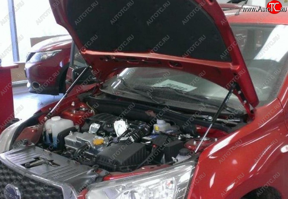 2 199 р. Газовые упоры капота Berkut Datsun mi-DO хэтчбэк (2014-2021)  с доставкой в г. Вологда