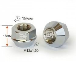 Колёсная гайка Вектор M12 1.5 Honda UR-V 1 1-ый рестайлинг (2020-2023) 