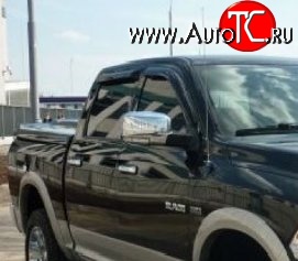 1 399 р. Комплект дефлекторов окон Quad Cab SkyLine Dodge Ram DR, DH (2001-2008)  с доставкой в г. Вологда