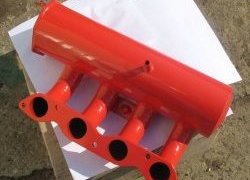 Спортивный ресивер Фор-Маш с дудками для 16 клапанного мотора Лада Приора 2172 хэтчбек дорестайлинг (2008-2014)
