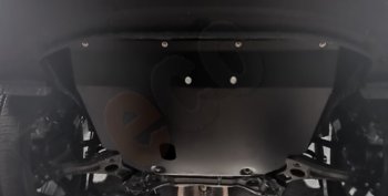 3 089 р. Защита картера двигателя и КПП Alfeco  FAW Besturn X40  D181 (2016-2022) (Сталь 2 мм)  с доставкой в г. Вологда. Увеличить фотографию 2