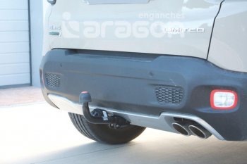 22 699 р. Фаркоп Aragon. (шар A) Jeep Compass MP дорестайлинг (2016-2022)  с доставкой в г. Вологда. Увеличить фотографию 7