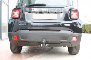 10 979 р. Фаркоп Aragon. (шар S) Jeep Compass MP дорестайлинг (2016-2022)  с доставкой в г. Вологда. Увеличить фотографию 2